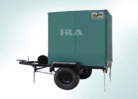 Moveable Transformer Oil Purification Machine 6000 L/hour Flow Rate