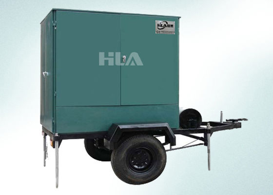Moveable Transformer Oil Purification Machine 6000 L/hour Flow Rate