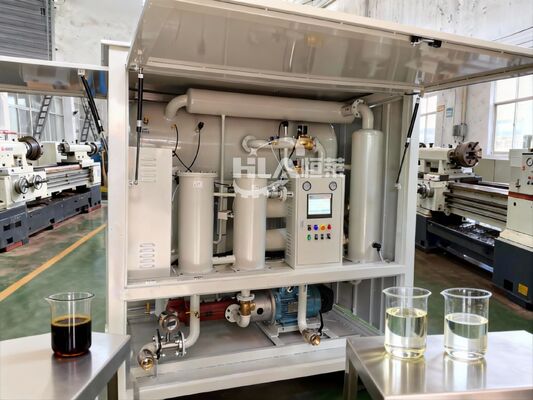 Emulsification Value ≤15min GBF 7305 turbine oil filtration systems offering filtering precision ≤3 micron to improve oil and turbine reliability