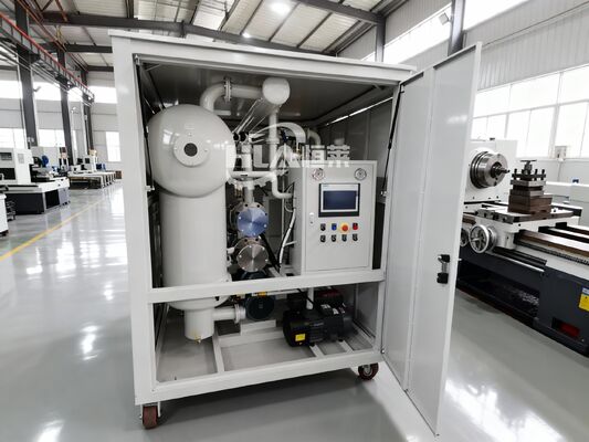 150 Kg to 1000kgs Turbine oil purifier single or double vacuum stage oil filtration system for industrial applications
