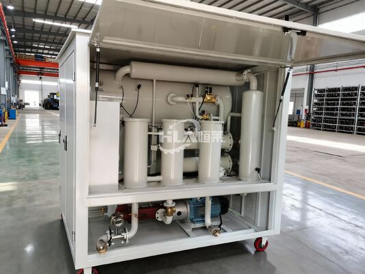 150 Kg to 1000kgs Turbine oil purifier single or double vacuum stage oil filtration system for industrial applications