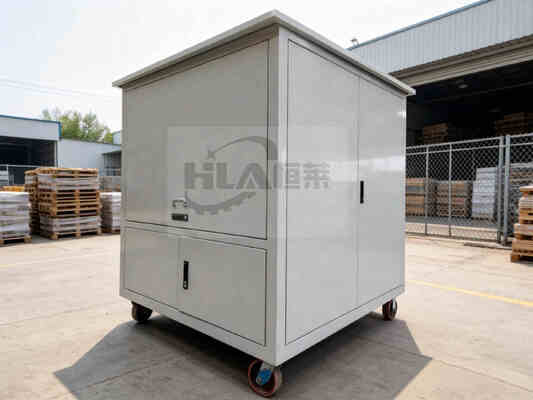 Transformateur de puissance de chauffage 48kw à 135kw, purificateur d'huile, méthode de chauffage sous vide, équipement de Purification d'huile pour industriel