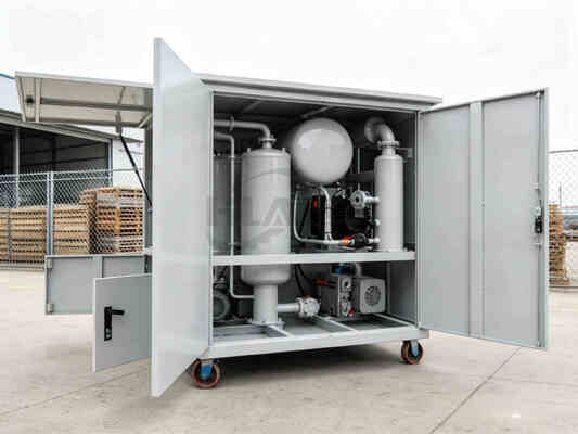Transformateur de puissance de chauffage 48kw à 135kw, purificateur d'huile, méthode de chauffage sous vide, équipement de Purification d'huile pour industriel