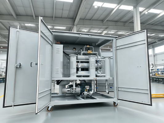 Machine de purification d'huile à transformateur automatique avec construction en acier inoxydable et en acier au carbone conçue pour le traitement des huiles