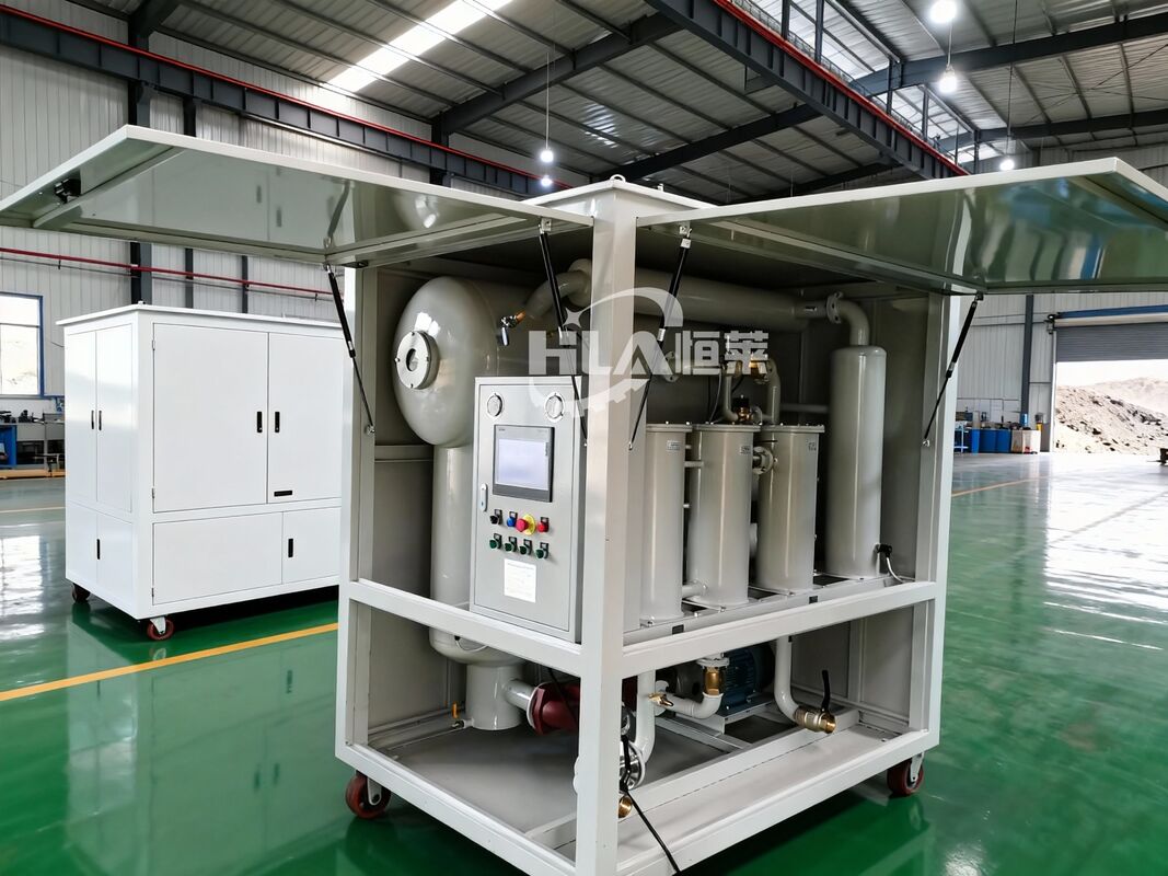 150 Kg to 1000kgs Turbine oil purifier single or double vacuum stage oil filtration system for industrial applications