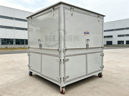 48KW 135KW Heating Power Transformer Oil Purifier Machine Utilizing Vacuum Heating Purification And Filtration Precision Within One Micron