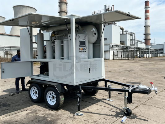 Heating Power 48KW to 135KW Oil Purifier Machine Ensuring Gas Content Below 0.1 Percent Designed for and Oil Purification
