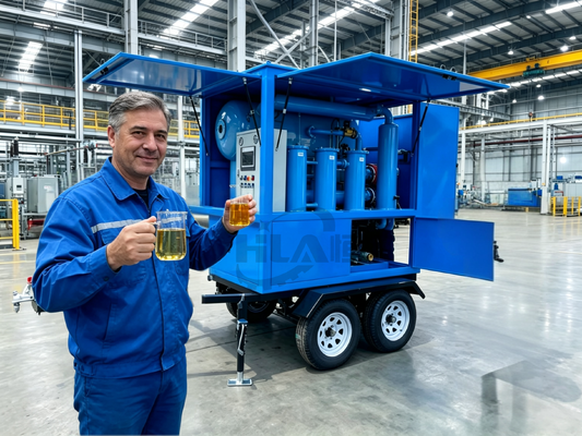 Waterproof doors optional Transformer Oil Purifier Machine Stainless Steel Carbon Steel 50KW 150KW oil filtration solution